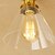 abordables Plafonniers-18.5 cm Style mini / Designers Lampe suspendue Métal Verre Plaqué Rétro Vintage / Rustique 110-120V / 220-240V / E26 / E27