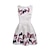cheap Dresses-Girls&#039; Sleeveless 3D Printed Graphic Dresses Floral Polyester Dress Summer Kids Print