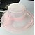 cheap Party Hats-Chiffon / Fabric / Organza Fascinators / Headwear with Floral 1pc Wedding / Special Occasion / Casual Headpiece