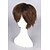 cheap Costume Wigs-Synthetic Wig Cosplay Wig Straight Straight Wig Short Brown Synthetic Hair Women‘s Brown