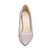 cheap Wedding Shoes-Women&#039;s Heels Stiletto Heel Pointed Toe Club Shoes Wedding Dress Office &amp; Career PU Summer Gold / Silver