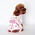 preiswerte Hundekleidung-Cat Dog Shirt / T-Shirt Pajamas Cartoon Casual / Daily Dog Clothes Puppy Clothes Dog Outfits Yellow Blue Pink Costume for Girl and Boy Dog Cotton S M L XL XXL
