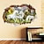 cheap Wall Stickers-Animals / Cartoon / 3D Wall Stickers 3D Wall Stickers Decorative Wall Stickers, Vinyl Home Decoration Wall Decal Wall / Glass / Bathroom Decoration 1 70*50cm