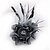 Χαμηλού Κόστους Fascinators-Ύφασμα / Σατέν Γοητευτικά / Λουλούδια / Εργαλείο τρίχας με 1 Γάμου / Ειδική Περίσταση / ΕΞΩΤΕΡΙΚΟΥ ΧΩΡΟΥ Headpiece