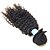 olcso Csatos póthajak-Felcsatolható Human Hair Extensions Kinky Curly Emberi haj Emberi haj tincsek Női Fekete