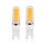 baratos Lâmpadas LED em Forma de Espiga-Brelong 2 pcs 3 w 1led dimmable milho luz ac220v branco / branco quente / g4 / g9 / e14