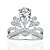 cheap Rings-Women&#039;s Ring - Sterling Silver, Zircon Crown Unique Design Adjustable Silver For Wedding / Party / Daily