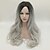 cheap Synthetic Trendy Wigs-Synthetic Wig Wavy Style Wig Long Grey Synthetic Hair Women&#039;s Gray Wig