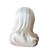 halpa Synteettiset peruukit pitsillä-Synteettiset pitsireunan peruukit Luonnolliset aaltoilevat Synteettiset hiukset Luonnollinen hiusviiva Valkoinen Peruukki Naisten