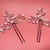 billige Bryllups Hovedstykke-Perle Hovedtøj / Hårspænde / Hårpind med Blomster 1 stk Bryllup / Speciel Lejlighed Medaljon / Hårnål