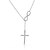 billiga Halsband-Choker Necklace Pendant Necklace Y Necklace Women&#039;s Gold Silver Cross Infinity Dangling Multi-ways Wear Silver Necklace Jewelry for Party Wedding Special Occasion Birthday Casual Daily / Engagement
