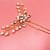levne Bryllupshodeplagg-Pearl / Crystal Hair Combs / Hair Stick with 1 Piece Wedding / Special Occasion Headpiece