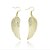 cheap Earrings-Women&#039;s Drop Earrings Wings Flower Harry Gold Ladies Vintage Bohemian Boho Grayson Dolan Earrings Jewelry Gold / Silver For Party Daily Casual
