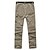 cheap Trousers &amp; Shorts-Men&#039;s Outdoor Waterproof Thermal / Warm Sunscreen Wearable Spring Fall Winter Bottoms Camping / Hiking Cross-Country Army Green Grey Khaki M XL XXL