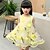 cheap Party Dresses-Kids Little Girls&#039; Dress Floral Party Layered Purple Yellow Blushing Pink Sleeveless Sweet Dresses Spring Summer Regular Fit