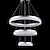 preiswerte Rundes Design-60 cm LED Kronleuchter Metall Acryl Kreisförmig Andere Tiffany / Rustikal / Ländlich / Retro 110-120V / 220-240V