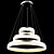 abordables Éclairages circulaires-60 cm LED Lustre Métal Acrylique Cercle Anneau Autres Tiffany / Rustique / Rétro Vintage 110-120V / 220-240V