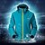 cheap Softshell, Fleece &amp; Hiking Jackets-Men&#039;s Hiking Softshell Jacket Waterproof Quick Dry Windproof Wearable Breathable Ultra Light Fabric Sweat-wicking Softshell Jacket for