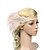 preiswerte Hochzeit Kopfschmuck-Strass / Feder / Polyester Stirnbänder / Blumen / Kopfbedeckung mit Blumig 1pc Besondere Anlässe Kopfschmuck