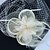 cheap Fascinators-Feather / Net Fascinators / Birdcage Veils with 1 Piece Wedding / Special Occasion / Ladies Day Headpiece