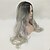 cheap Synthetic Trendy Wigs-Synthetic Wig Wavy Style Wig Long Grey Synthetic Hair Women&#039;s Gray Wig