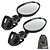 cheap Bike Bells &amp; Locks &amp; Mirrors-Rear View Mirror Bar End Bike Rear View Mirror Adjustable 360°Rolling / Rotatable Wide viewing angle Safety for Road Bike Mountain Bike MTB Cycling Bicycle Plastic Rubber Black