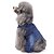 tanie Ubrania dla psów-Kot Psy Kombinezon Ubrania dla psów W stylu brytyjskim Niebieski Jeans Kostium Na Wiosna i jesień Zima Męskie Damskie Kowboj Codzienne Moda