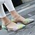 זול נעלי עקב לנשים-נשים עקבים נעלי מועדון PU קיץ סתיו קזו&#039;אל שמלה אבזם פתחים פרח עקב סטילטו סגול צהוב אדום ס&quot;מ 2.54 - ס&quot;מ 4.45