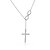 billiga Halsband-Choker Necklace Pendant Necklace Y Necklace Women&#039;s Gold Silver Cross Infinity Dangling Multi-ways Wear Silver Necklace Jewelry for Party Wedding Special Occasion Birthday Casual Daily / Engagement