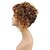 cheap Black &amp; African Wigs-Synthetic Wig Curly Afro Curly Afro Lace Front Wig Short Brown Blonde Synthetic Hair Women&#039;s Highlighted / Balayage Hair Black