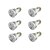 abordables Focos LED-6pcs 5 W Focos LED 400-450 lm E26 / E27 B 5 Cuentas LED COB Decorativa Blanco Cálido 85-265 V / 6 piezas