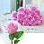 abordables Fleurs artificielles-Fleur de table en soie de style européen 10branche 52cm