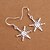 cheap Earrings-Women&#039;s Girls&#039; Crystal Dangle Earrings Flower Geometric Silver Plated Earrings Jewelry Silver For Wedding Party Daily Casual