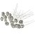 cheap Headpieces-Cubic Zirconia Headwear / Hair Tool / Hair Stick with Floral 10pcs Wedding / Special Occasion / Casual Headpiece / Hair Pin