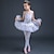 preiswerte Ballettbekleidung-Ballett Kleid Spitze Kristalle / Strass Pailetten Leistung Ärmellos Hoch Elasthan Tüll