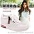 Χαμηλού Κόστους Γυναικεία Sneakers-Γυναικείο Παπούτσια Δερματίνη Καλοκαίρι Mary Jane Αθλητικά Παπούτσια Περπάτημα Επίπεδο Τακούνι Στρογγυλή Μύτη Κορδόνια για Causal Λευκό
