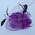 billige Coiffer-fjær / nett fascinators kentucky derby lue / hodeplagg / fuglebur slør med blomster 1 stk bryllup / spesiell anledning / teselskap hodeplagg