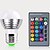 رخيصةأون لمبات الكرة LED-3 W 270 lm E26 / E27 مصابيح كروية LED متحول 1 الخرز LED طاقة عالية LED تخفيت / جهاز تحكم RGB 85-265 V / قطعة