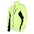 abordables Chaquetas y chalecos para hombre-TASDAN Mujer Cortavientos Chaqueta Chaqueta de Ciclismo Chaqueta para lluvia Invierno Alta visibilidad Impermeable Resistente al Viento Transpirable Bicicleta Chaqueta Paravientos MTB Bicicleta