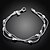 cheap Bracelets-Women&#039;s Chain Bracelet Ball DIY Silver Plated Bracelet Jewelry Silver For Christmas Gifts Wedding Party Special Occasion Anniversary Birthday