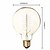 billige Glødelamper-BriLight 1pc 40 W E26 / E27 / E27 G95 Varm hvit 2300 k Glødende Vintage Edison lyspære 220-240 V / 110-130 V