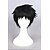 olcso Jelmezparókák-szintetikus paróka cosplay paróka egyenes egyenes paróka rövid natúr fekete szintetikus haj férfi fekete
