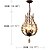 cheap Candle-Style Design-4-Light 35 cm Crystal Mini Style Chandelier Metal Crystal Black Modern Contemporary 110-120V 220-240V