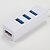 cheap USB Hubs &amp; Switches-USB 3.1 Type C to Multiple 4 USB 3.0 Converter Adapter HUB White