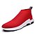 olcso Tornacipők férfiaknak-Férfi Tornacipők Kényelmes cipők Alkalmi Sport Hétköznapi Szabadtéri Tüll Fekete Piros Szürke Ősz Tavasz