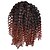 cheap Crochet Hair-1 Pack 8inch Black Auburn Mix Curly Afro Kinky Mali Bob Braids Hair Extensions Kanekalon Hair Braids 30g (5-6packs/head)