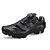 cheap Cycling Shoes-SANTIC Adults&#039; Mountain Bike Shoes Cycling Shoes Carbon Fiber Anti-Slip Breathable Cycling Black Men&#039;s Cycling Shoes / Synthetic Microfiber PU / Forged Microlock Buckle and Strap Adjuster