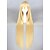 voordelige Kostuumpruiken-blonde pruiken voor vrouwen synthetische pruik cosplay pruik rechte rechte pruik blonde lange blonde synthetisch haar vrouwen blond