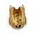 זול תיקי ערב וקלאצ&#039;ים-בגדי ריקוד נשים קריסטל / ריינסטון מתכת תיק ערב חיה זהב / כחול כהה