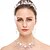 abordables Parures de Bijoux-Parure de Bijoux Cristal Cristal Strass Céramique Comprend Blanc pour Mariage Soirée Occasion spéciale